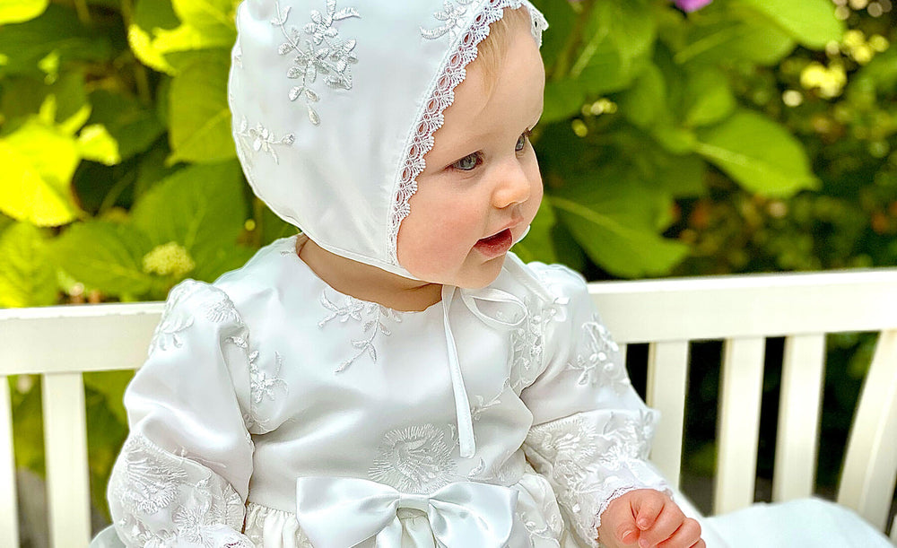 Oli Prik Christening Gowns & Baptism Dresses - Elegant Materials - Attractive Prices